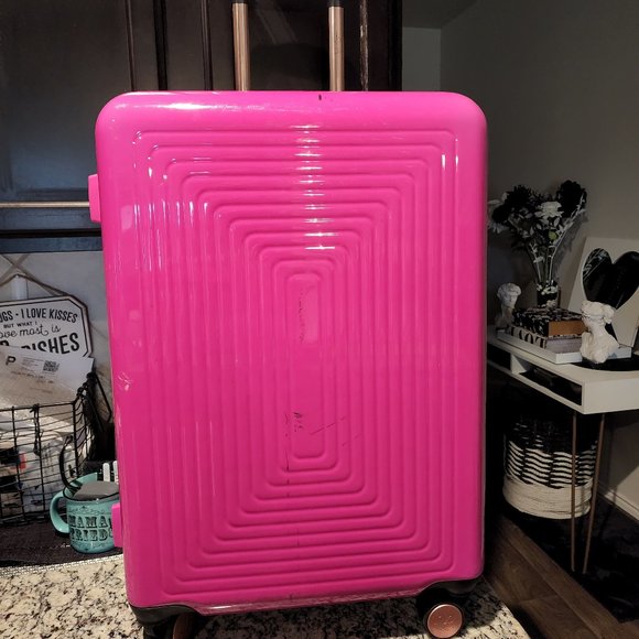 Jessica Simpson Bags Jessica Simpson Luggage Pink Poshmark